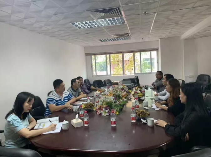 研讨新方向 共话新开展——EVO视讯EVO董事长周泳锋赴中山市建筑业协会拜访研讨